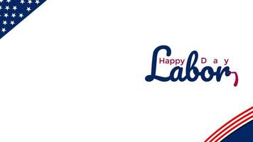 labor day sale background with simple podium product in left. suitable for overlay of labor day banner promotion sales project or celebration or greetings video