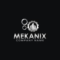 gear logo gradient color full vector