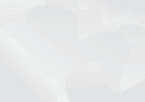 White abstract background, curve shape with soft gradient background, illustration. vector