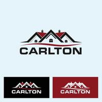 full color gradient abstract home logo vector