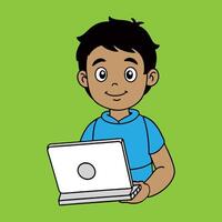 work from home graphic illustration vector