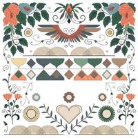 Geometric Pattern Collection vector