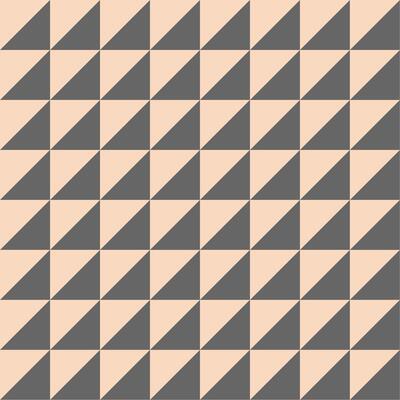 Geometric abstract seamless pattern squares and triangles. Simple shapes in trendy style.