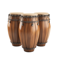 Congas on Transparent Background AI-Generative png