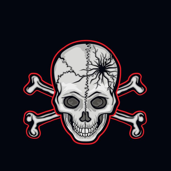 古着　ビンテージ　bones skull ART Design vintage 古着 ビンテージ bones skull ART Design vintage メンズ