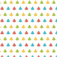 Christmas pattern background design for wrapping paper, greeting card and packaging decoration. vector