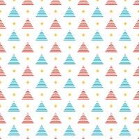 Christmas pattern background design for wrapping paper, greeting card and packaging decoration. vector
