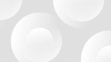 Simple and elegant multiple faded circles minimal geometrical loop able background video