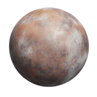 Rusty Sphere with Transparent Background - 3D Model, Rendered in High Resolution, Perfect for Sci-Fi and Fantasy Projects png