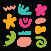 A set of fun frames in various shapes collection vector