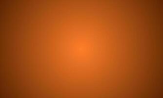 Abstract brown orange color gradient spotlight background. Blurred gradation art backdrop template vector