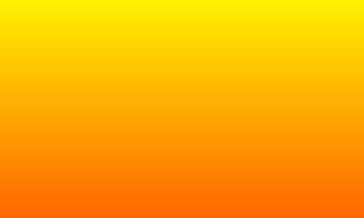 Colorful sunset gradation abstract background. Bright orange and yellow color gradient atmosphere design for banner, digital, web, cover greeting, poster, decoration, display, advertising, surface vector