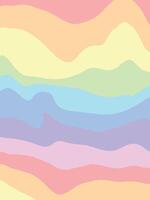 Abstract Background with Pastel Rainbow Mixed Colors vector