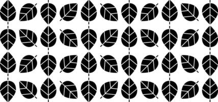 Leaf Pattern Fill vector