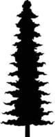 Tree , tree clip art, tree silhouette, tree branch. vector