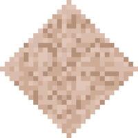 Pixelated skin nude tone censorship bars in diamond shape. Ideal for use in content moderation, production, and social media graphics. vector