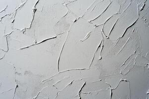 A rough and slightly uneven plaster texture with a matte, earthy finish photo