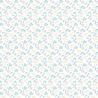 Print Colorful Geometric shape patterns. vector