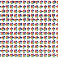 Flat colorful geometric pattern design. vector