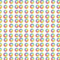Print Colorful Circular Design and pattern. vector