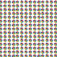 Print Colorful Circles Shapes pattern. vector