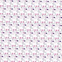 Print bubbles pattern and background. vector