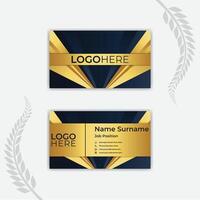 Print Elegant business card template. vector