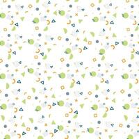 Print Abstract Geometric Shapes Pattern. vector