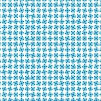 Print a Blue Snowflake Symbol Pattern. vector