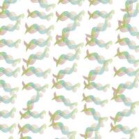 Print Abstract Colorful Lines Pattern. vector
