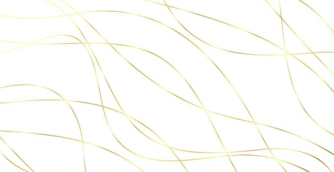 Hand drawn gold lines. Abstract golden pattern wave simple, smooth pattern, web design, greeting card, textile, Technology background, Eps 10 illustration vector