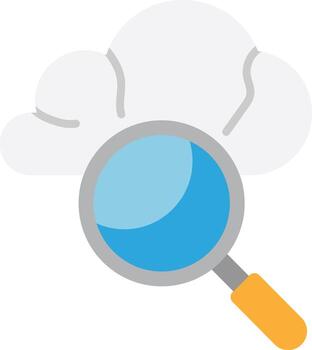 Cloud Computing Network vector