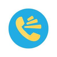 Calling Phone Icon Business Element vector