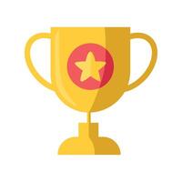 Goblet with a Star Icon Business Element vector