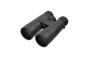 Modern binoculars. An optical instrument for observation at long distances. Isolate on a white back. photo