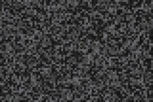 Black and White Pixel No Signal Background vector