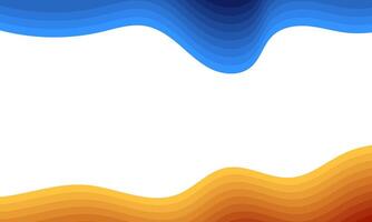 gradient colorful wave pattern banner design vector