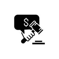 final price solid icon design good for web or mobile app vector
