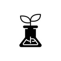 organic fertilizer solid icon design good for web or mobile app vector