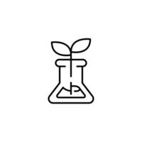 organic fertilizer outline icon design good for web or mobile app vector