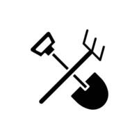 farming tool solid icon design good for web or mobile app vector