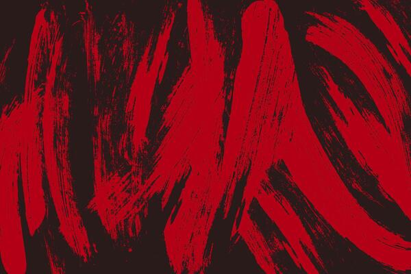 Grunge hand painted texture, retro design with a horror and bloody vibe, damaged background.