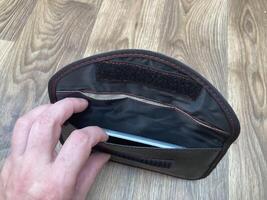 Protective case for smartphone from gps photo