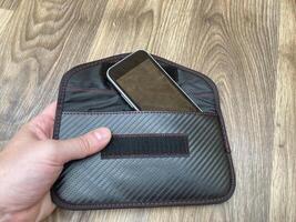 Protective case for smartphone from gps photo