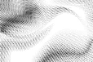 Gradient grunge abstract wavy halftone dot effect texture background vector