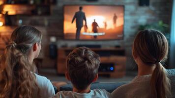 A family working together to organize their media center, neatly arranging DVDs, games, and electronics for easy access. video