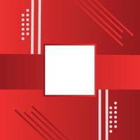 Abstract Background for Artistic Projects red gradient and white square vector