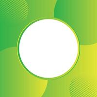 Yellow and Green Gradient Abstract background with gradient noisy grain texture and geometric shape element design vector