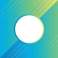 Modern Bule and Green Gradient abstract background vector