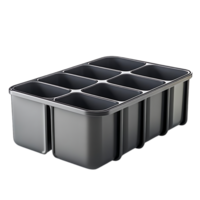 Organize Your Drawer with This 8-Compartment Drawer Organizer with a Transparent Background png